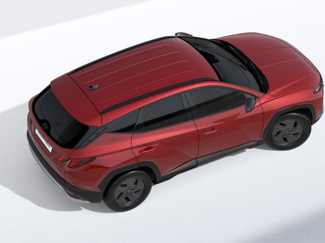 Hyundai TUCSON 1.6 T-GDI HEV Pure Edition | BLACK PACK | DODEHOEKDETECTIE | STOEL + STUUR VERWARMING | CLIMA | NAVI |