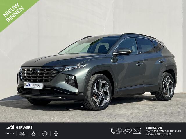 Hyundai TUCSON 1.6 T-GDI PHEV Comfort Smart 4WD / 99% SOH / Fabrieksgarantie tot 04-2027 / WLTP 62km / Navi / Apple Carplay Android / Stuur- en stoelverwarming / Adapt. CC / 19" LM wielen /