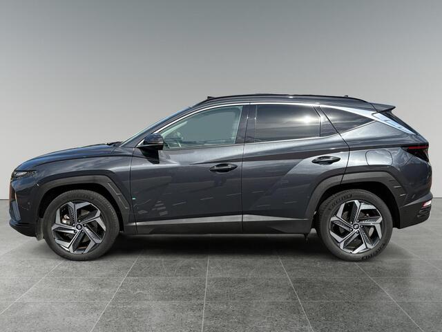 Hyundai TUCSON Premium Sky 1.6 T-GDI HEV 230pk | SCHUIF/KANTELDAK | LEDER | STOELVENTILATIE + VERW. | BLIND SPOT CAMERA | LAGE KM-STAND! |