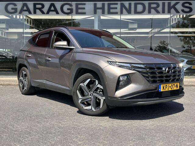Hyundai TUCSON 1.6 T-GDI HEV Premium | Trekhaak 1650kg! | Leder | Blind-spot | 360 Cam | Adaptive CC | Stoel-koeling/verwarming |