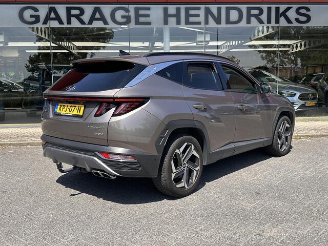 Hyundai TUCSON 1.6 T-GDI HEV Premium | Trekhaak 1650kg! | Leder | Blind-spot | 360 Cam | Adaptive CC | Stoel-koeling/verwarming |