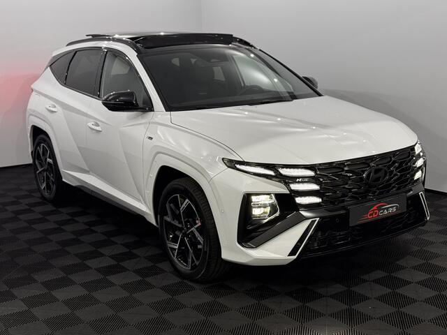 Hyundai TUCSON 1.6 T-GDI PHEV Premium N-line Sky 4WD Panoramadak, Half leder, 360 Camera, 265 Pk Navi, Winterpakket, Head-up display, Elektrische achterklep, 5 jaar garantie