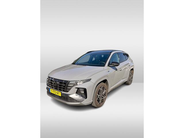 Hyundai TUCSON 1.6 T-GDI HEV Premium Sky N-Line / Trekhaak / Panoramadak / 360Camera / 19'' / Leder&Alcanatara / CarPlay / Stoel+Stuurverwarming / DAB / ACC
