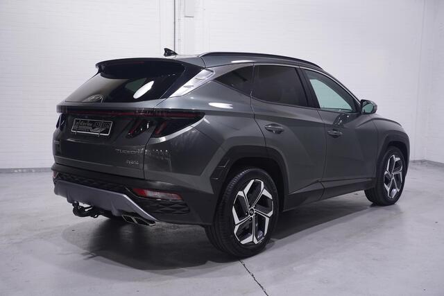 Hyundai TUCSON 1.6 T-GDI HEV Premium 1e eign. NAP Navigatie DAB ACC ECC Bleutooth stoel/stuur verwarming/ventilatie in voorstoelen Apple-carplay 360 camera lederen bekleding lane-assist electr.achterklep 19"-lmv PDCv+a