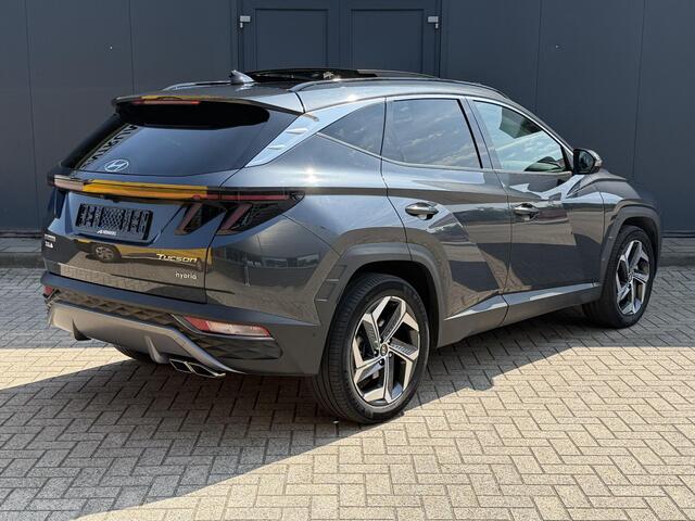 Hyundai TUCSON 1.6 T-GDI HEV 230pk Premium Sky / Schuif Kantel Dak / 360 Graden Camera / Adaptieve Cruise Control / Apple Carplay / Stoelventilatie/ Stoelverwarming / Stuurwielverwarming
