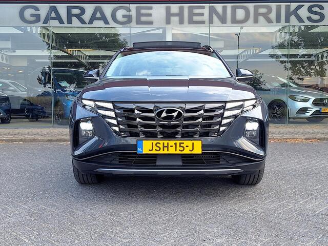 Hyundai TUCSON 1.6 T-GDI PHEV Premium Sky 4WD | Full Options! | Dealer onderhouden! | Trekhaak | Pano | Leder | LED | Blindspot |