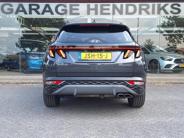 Hyundai TUCSON 1.6 T-GDI PHEV Premium Sky 4WD | Full Options! | Dealer onderhouden! | Trekhaak | Pano | Leder | LED | Blindspot |