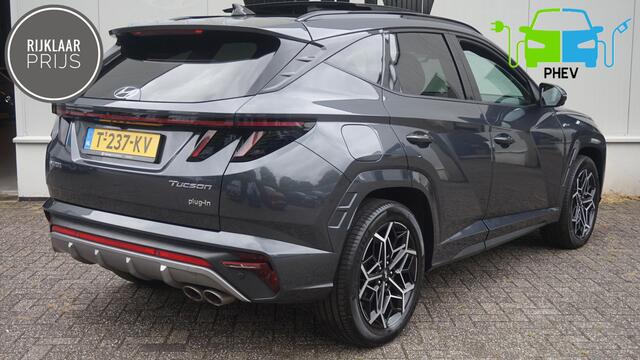 Hyundai TUCSON 1.6 T-GDI PHEV N Line Sky 4WD Panoramadak | Stoelventilatie | Elektr Verstelbare Stoelen | 360 camera | Org NLse auto
