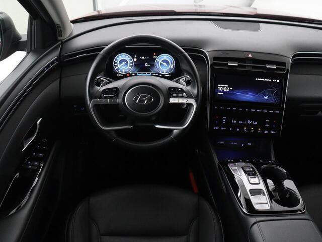 Hyundai TUCSON 1.6 T-GDI PHEV Premium 4WD | SOH 96,9% | Memory | Leder | Stuur/stoel verwarming | Stoel ventilatie | Adaptive cruise | 360 camera | Park assist | Achterbank verwarming | Climate control