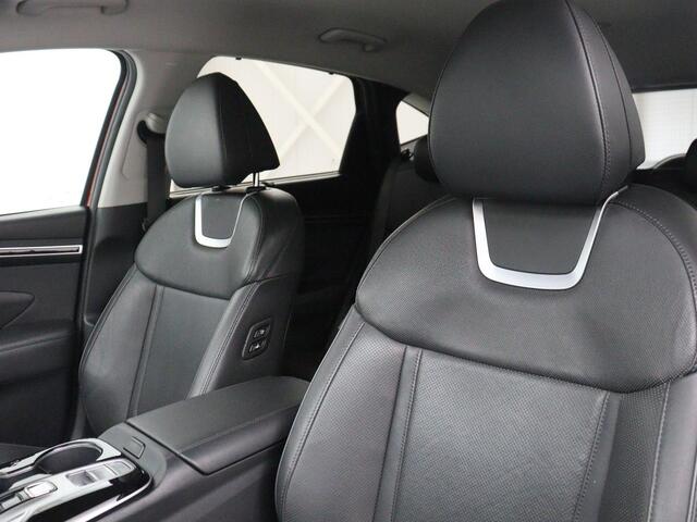 Hyundai TUCSON 1.6 T-GDI PHEV Premium 4WD | SOH 96,9% | Memory | Leder | Stuur/stoel verwarming | Stoel ventilatie | Adaptive cruise | 360 camera | Park assist | Achterbank verwarming | Climate control