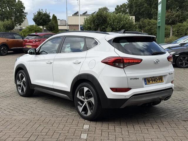Hyundai TUCSON 1.6 T-GDi Comfort PANORAMADAK | CAMERA | TREKHAAK | STOELVERWARMING | STUURVERWARMING | NAVIGATIE | LED | AIRCO/ECC | CRUISECONTROL | APPLE CARPLAY / ANDROID AUTO