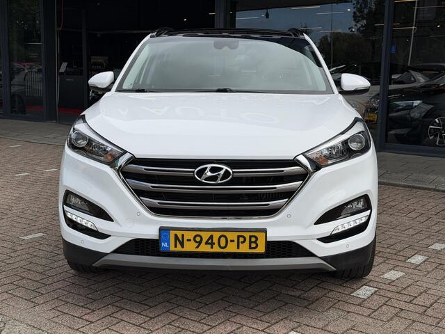 Hyundai TUCSON 1.6 T-GDi Comfort PANORAMADAK | CAMERA | TREKHAAK | STOELVERWARMING | STUURVERWARMING | NAVIGATIE | LED | AIRCO/ECC | CRUISECONTROL | APPLE CARPLAY / ANDROID AUTO