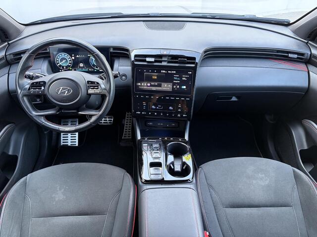 Hyundai TUCSON 1.6 T-GDI HEV 230pk N Line Edition / 1650kg Trekgewicht / Stuur- & Stoelverwarming / Achteruitrijcamera / Apple Carplay Android Auto / Navigatie / Adaptief cruise control /