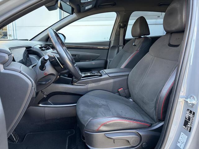 Hyundai TUCSON 1.6 T-GDI HEV 230pk N Line Edition / 1650kg Trekgewicht / Stuur- & Stoelverwarming / Achteruitrijcamera / Apple Carplay Android Auto / Navigatie / Adaptief cruise control /