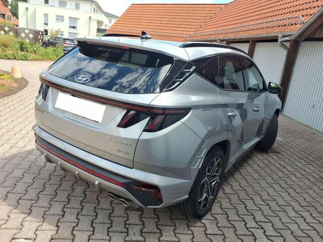 Hyundai TUCSON 1.6 T-GDI Plug-in Hybrid Sky 4WD N-line l Schuifdak, Stoelventilatie, Elektr. Stoelen, 1e eigenaar, Dealer onderhouden, 360 Camera, Half alcantara/leder, 19 inch, Full option!