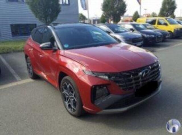 Hyundai TUCSON 1.6 T-GDI Plug-in Hybrid 4WD N-line l Stoelventilatie, Elektr. Stoelen, 1e eigenaar, Dealer onderhouden, 360 Camera, Half alcantara/leder, 19 inch, Zeer luxe!