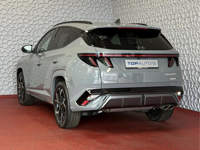 Hyundai TUCSON NIEUWE AUTO 1.6 T-GDI PHEV N-LINE 360.CAMERA ELEK.KLEP ELEK.STOEL/GEHEUGEN VERWARMD/KOELING SUBWFR 19"LMV ZWARTE HEMEL STUURVERW. PLUG IN HYBRIDE