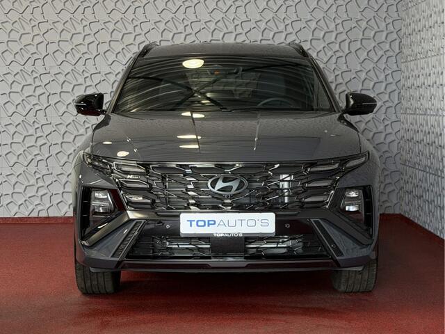 Hyundai TUCSON ONGEBRUIKTE AUTO 1.6 T-GDI PHEV N-LINE CAMERA ELEK.KLEP ELEK.STOEL/GEHEUG.VERW/GEKOELD SUBWFR 19''LMV ZWARTE HEMEL STUURVERW. PLUG IN HYBRIDE