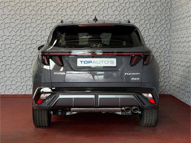 Hyundai TUCSON ONGEBRUIKTE AUTO 1.6 T-GDI PHEV N-LINE CAMERA ELEK.KLEP ELEK.STOEL/GEHEUG.VERW/GEKOELD SUBWFR 19''LMV ZWARTE HEMEL STUURVERW. PLUG IN HYBRIDE