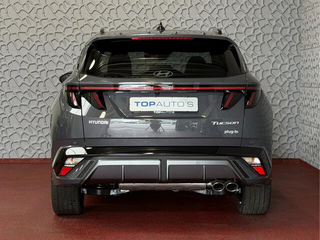 Hyundai TUCSON NW AUTO 4WD 288PK N LINE + 1.6 T-GDI PHEV SKY PANO CAMERA STOELVERWARM 19" LMV ZWARTE HEMEL STUURVERW. PLUG IN HYBRIDE 4X4 AWD