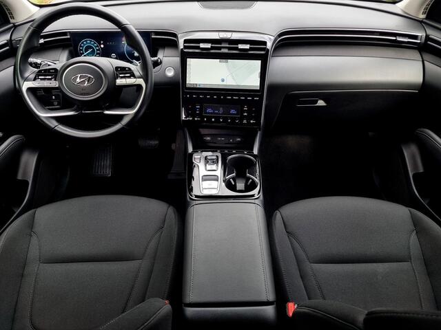 Hyundai TUCSON 1.6 T-GDI HEV Comfort Automaat 230PK / Trekhaak met 1650KG Trekgewicht / Navigatie / Cruise Control / Camera / Stoelverwarming / Climate Control