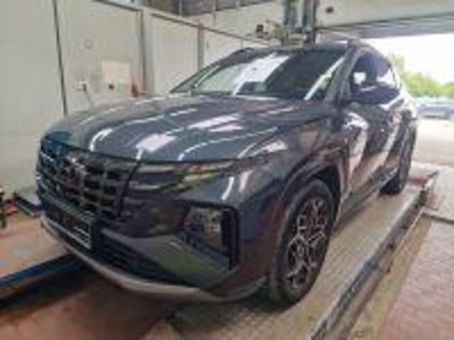 Hyundai TUCSON 1.6 T-GDI PHEV N Line Sky 4WD | Dealer onderhouden, 1e eigenaar, Adaptieve Cruise, Elektr. kofferklep, Half alcantara/leder, 19 inch!