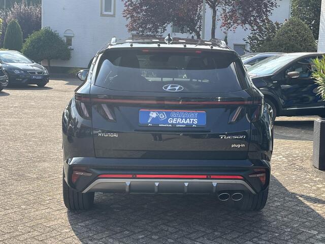Hyundai TUCSON 1.6 T-GDI PHEV N Line 4WD | Stoelventilatie, Elektr. Stoelen, 360 Camera, Half alcantara/leder, 19 inch, zeer luxe!