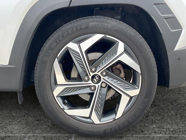 Hyundai TUCSON Premium 1.6 T-GDI HEV 230pk | WIT LEDER | APPLE CARPLAY / ANDROID AUTO | ADAPTIVE CRUISE | MEMORY FUNCTIE | 360° CAMERA |