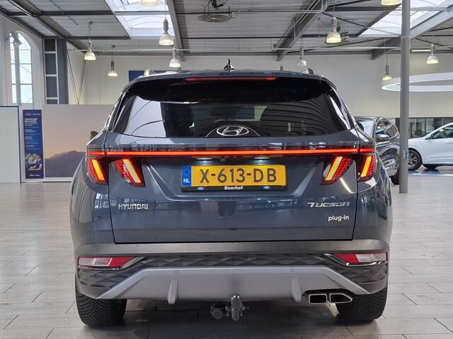 Hyundai TUCSON 1.6 T-GDI PHEV 265pk Premium 4WD | Trekhaak | SOH 97,4% | Stuur & Stoel Verwarming // verkoeling | Blis | LED | Elekt. achterklep | Elektrische stoelen |