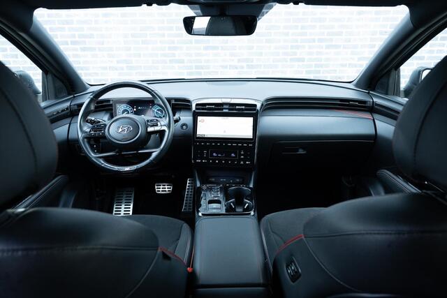 Hyundai TUCSON 1.6 T-GDI PHEV N Line 4WD | Plug-in Hybrid | Two-Tone | 360 Graden Camera | Krell Audio | Keyless Entry | Elektrische Achterklep | Elektrisch Verstelbare Voorstoelen | Stoelventilatie | Stoelverwarming voor en achter | Cruise Control Adaptief | Dodehoekdetectie | Navigatie | Apple Carplay | Android Auto | Lichtmetalen Velgen 19 inch