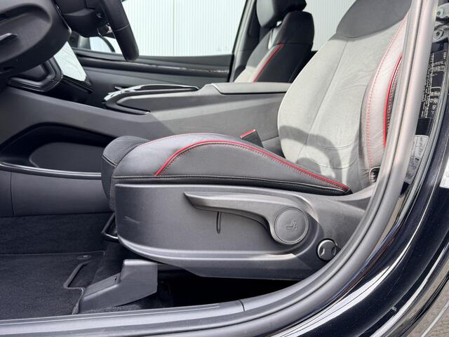 Hyundai TUCSON 1.6 T-GDI HEV 230pk N Line Edition Automaat / Fabrieksgarantie tot 03-2029 / Dealer onderhouden / Trekgewicht 1650 kg / Stoelverwarming / Achteruitrijcamera / cruise control / Climate control/ Keyless Entry/Start /
