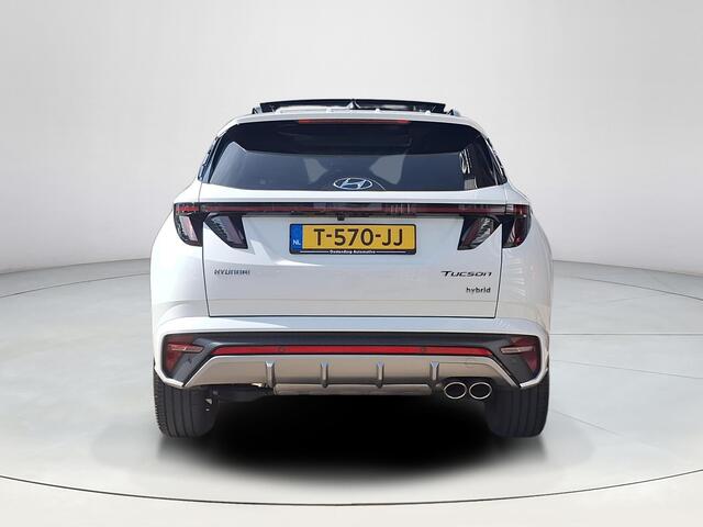 Hyundai TUCSON 1.6 T-GDI HEV N Line Sky | Apple Carplay/Android Auto | Stoel/stuurverwarming | 360 graden camera | Panoramisch schuif/kantel dak | Elektrische achterklep |
