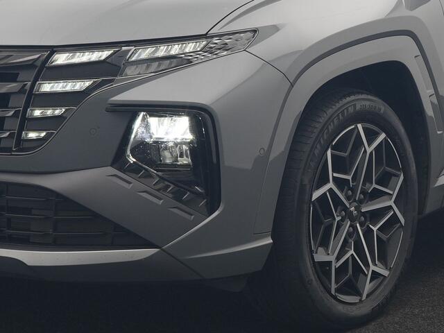 Hyundai TUCSON 1.6 T-GDI N Line 4WD PHEV 265PK Dealer O.H | Panodak | Trekhaak Afn. | Adaptive Cruise | 360 Camera | Alcantara Sportstoelen Memory & Ventilatie | Stoelen & Stuur Verwarmd | Krell Audio | Carplay | Blis | Keyless | Navigatie | DAB | 19"L.M | Plug In Hybrid