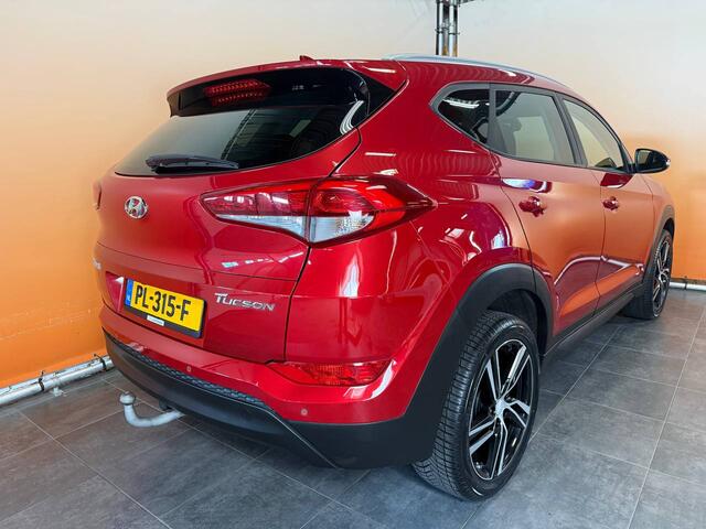 Hyundai TUCSON 1.6 GDi Anniversary Edition leer | navi | trekhaak | cruise control camera | 4x all season nieuw |