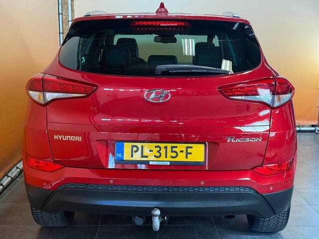Hyundai TUCSON 1.6 GDi Anniversary Edition leer | navi | trekhaak | cruise control camera | 4x all season nieuw |