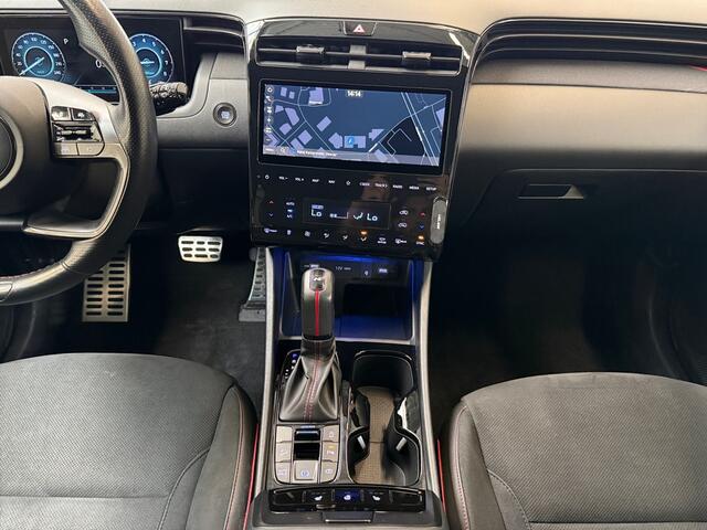 Hyundai TUCSON 1.6 T-GDI MHEV N-Line I Trekhaak I Adaptive Cruise I Stoel- en Stuurverwarming I Dodehoekdetectie I Keyless I CarPlay I Camera I