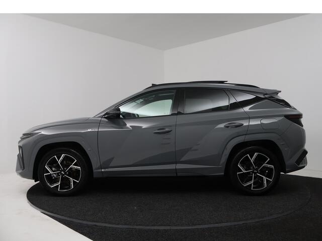 Hyundai TUCSON 1.6 T-GDI HEV N Line Sky | Krell Audio | Panoramadak | Head-up Display | Stoelverwarming-/Verkoeling | 360 Camera | Memory Stoelen | Onderweg-naar-dealer