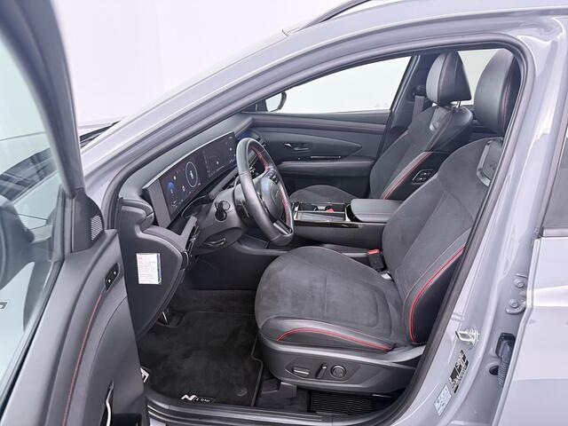 Hyundai TUCSON 1.6 T-GDI HEV N Line Sky | Krell Audio | Panoramadak | Head-up Display | Stoelverwarming-/Verkoeling | 360 Camera | Memory Stoelen | Onderweg-naar-dealer