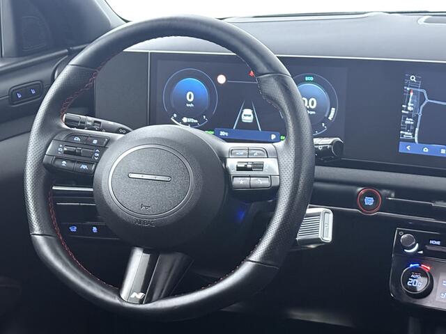 Hyundai TUCSON 1.6 T-GDI HEV N Line Sky | Krell Audio | Panoramadak | Head-up Display | Stoelverwarming-/Verkoeling | 360 Camera | Memory Stoelen | Onderweg-naar-dealer