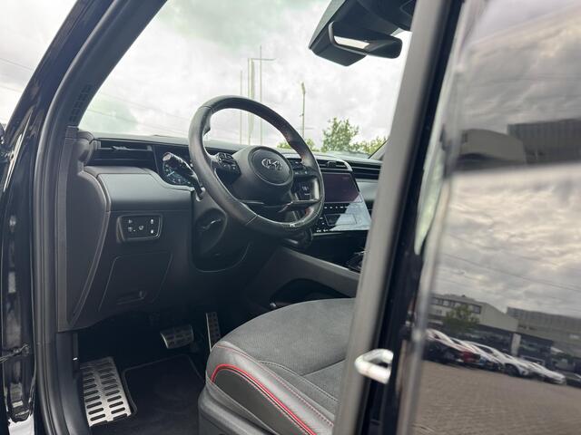 Hyundai TUCSON 1.6 T-GDI PHEV N Line 4WD | SOH 97,2% | Schuif-Kanteldak | Stoelverwarming/Ventilatie | Stuurverwarming | Elektrische stoelen met geheugenfunctie | 360* Camera |