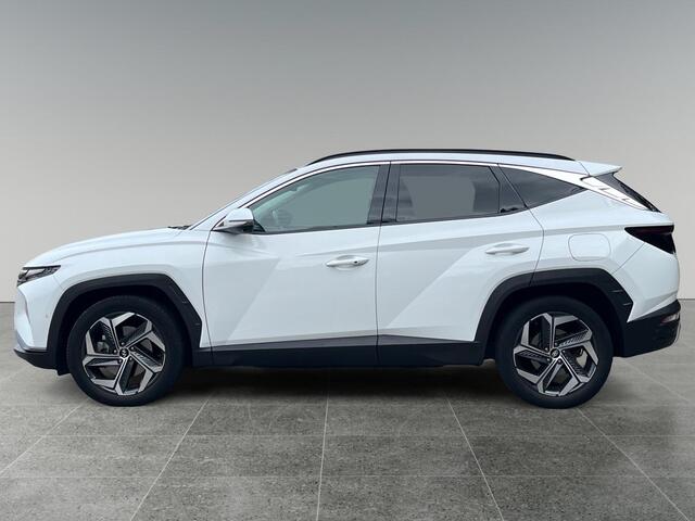 Hyundai TUCSON 1.6 T-GDI 230pk HEV Premium 230pk | TREKHAAK | STOEL VERWARMING & VENTILATIE | MEMORYFUNCTIE | 360 GRADEN CAMERA | ADAP. CRUISECNTRL | LEDER INTERIEUR |
