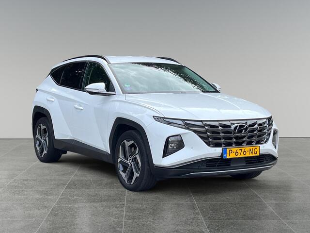Hyundai TUCSON 1.6 T-GDI 230pk HEV Premium 230pk | TREKHAAK | STOEL VERWARMING & VENTILATIE | MEMORYFUNCTIE | 360 GRADEN CAMERA | ADAP. CRUISECNTRL | LEDER INTERIEUR |