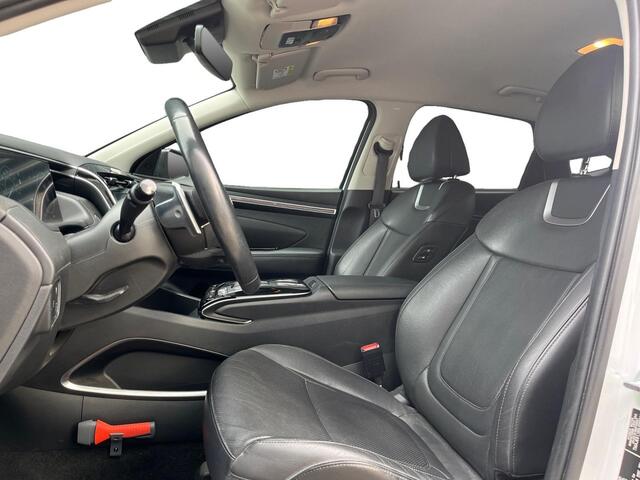 Hyundai TUCSON 1.6 T-GDI 230pk HEV Premium 230pk | TREKHAAK | STOEL VERWARMING & VENTILATIE | MEMORYFUNCTIE | 360 GRADEN CAMERA | ADAP. CRUISECNTRL | LEDER INTERIEUR |
