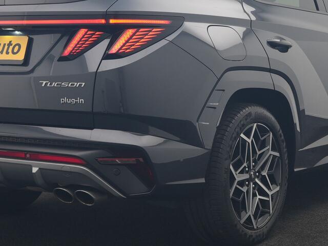 Hyundai TUCSON 1.6 T-GDI PHEV N Line Sky 4WD 265pk Dealer O.H. | Panodak | Adaptive Cruise | 360 Camera | Krell Audio | Alcantara Sportstoelen Memory & Ventilatie | Stoelen & Stuur Verwarmd | Blis | Keyless | Navigatie | DAB | Plug In Hybrid |