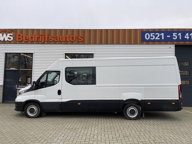 Iveco DAILY 35S16V 2.3 410 L4H2 DC 7 persoons / vaste prijs rijklaar ¤ 29.950 ex btw / lease vanaf ¤ 536 / mag 3500 kg trekken / climate control / euro 6 diesel / 270 graden achterdeuren !