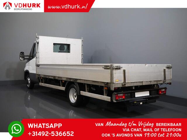 Iveco DAILY 35C15 3.0 150 pk L3 Open Laadbak/ 3.5t Trekverm./ Tachograaf/ Gev.stoel/ Climate/ Cruise/ Trekhaak