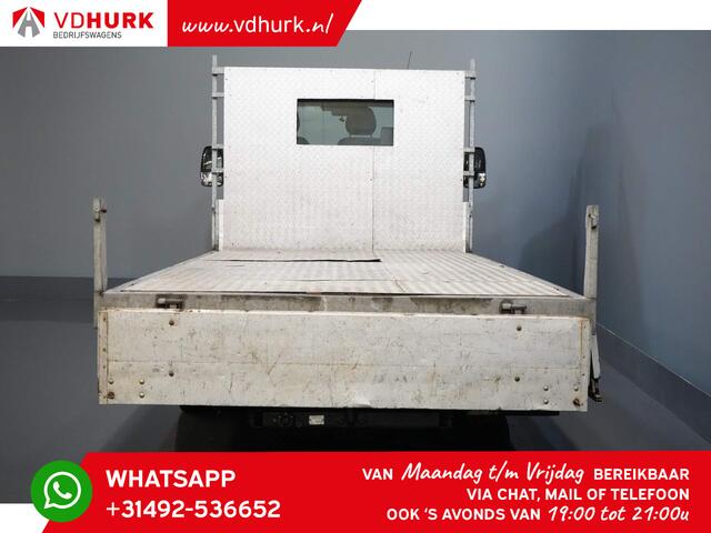 Iveco DAILY 35C15 3.0 150 pk L3 Open Laadbak/ 3.5t Trekverm./ Tachograaf/ Gev.stoel/ Climate/ Cruise/ Trekhaak