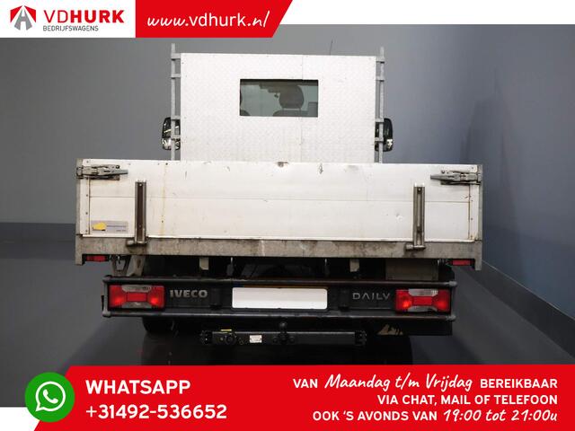 Iveco DAILY 35C15 3.0 150 pk L3 Open Laadbak/ 3.5t Trekverm./ Tachograaf/ Gev.stoel/ Climate/ Cruise/ Trekhaak