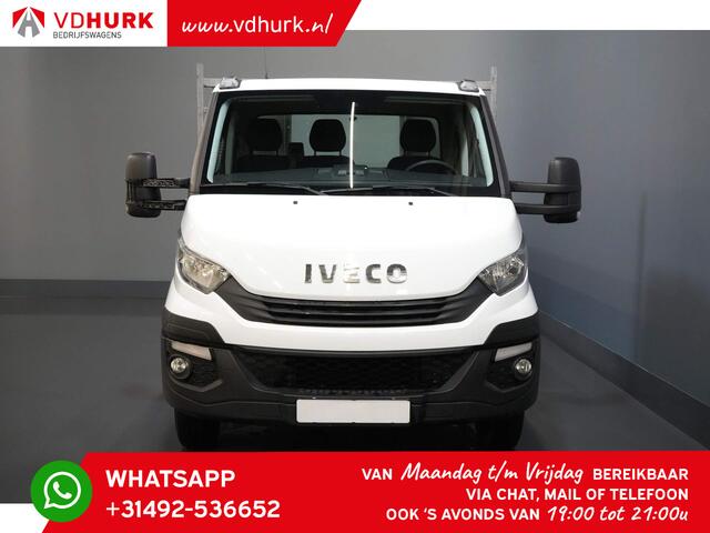 Iveco DAILY 35C15 3.0 150 pk L3 Open Laadbak/ 3.5t Trekverm./ Tachograaf/ Gev.stoel/ Climate/ Cruise/ Trekhaak