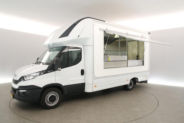 Iveco DAILY 35S14 2.3 410 | Foodtruck | Patatwagen | Verkoopwagen | Patatkraam | Frietwagen | Snackwagen | Zijdeur Airco Camera Treeplank